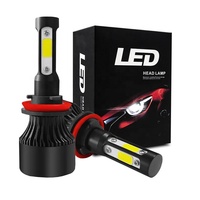 Redsea 4 Zijden Chip 360 Verlichting X7 50Watt Led Koplampen Voor Auto 12V 24V 12000LM 6500K H1 H3 H4 H7 H11 9005 9006 9012
