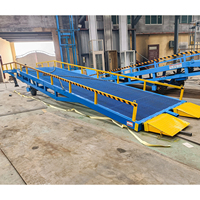 Plateforme de chargement mobile hydraulique pour levage de conteneurs de 4 à 8 tonnes, rampe de chargement et de déchargement, pont roulant pour voitures