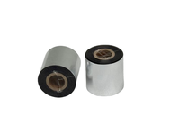 Ruban de transfert thermique 55 mm * 300 m, résine lavable TTR, utilisé pour l'impression d'étiquettes textiles et de vêtements, rouleau de ruban compatible