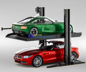 Sistem Parkir Mobil 2 Tingkat Hidrolik Penumpuk Vertikal Elevator Garasi Peralatan Parkir - Product Image 2