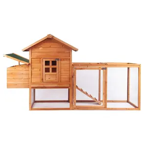 XL Poulailler Liquidation Extérieur En Bois Volaille Maison Meubles Pour Animaux De Compagnie