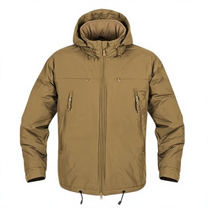 Veste softshell coupe-vent pour homme, à capuche, pour la chasse et la pêche en plein air en hiver - Product Image 3
