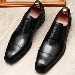 Botas de Cuero Genuino para Hombre, Diseño Clásico, Otoño-Invierno 2025, Cómodas, Impermeables, Antideslizantes, Estilo Slip-On - Product Image 5