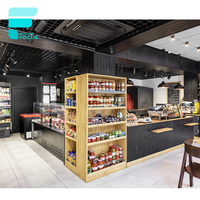 Conception de l'aménagement des supermarchés, présentoirs pour épicerie, conception de mini-supermarchés, étagères de présentation, mobilier