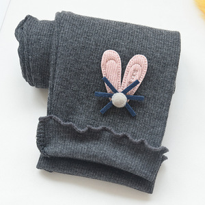 2022 Spring Autumn Winter Good Quality Supplier Children 100% Cotton Kids Children Girls <strong>Ribbed</strong> Baby <strong>Tights</strong> Pantyhose - Product Image 5
