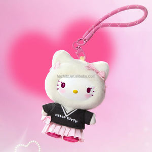 Original Miniso <span class=keywords><strong>HelloKitty</strong></span> Popstar Emaille-Serie Plüsch Überraschungsbox Süßer Hänge-Anhänger Puppe Geschenk für Mädchen Weihnachtsgeschenk - Product Image 4