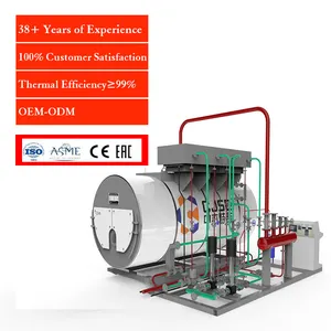 Horizontal type gas fired boiler oil and gas overalls heating and hot water wall hung gas boiler for rubber industry