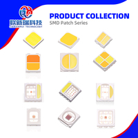 Harga pabrik tegangan tinggi 6v 9v 18v 36V Smd 2835 Led putih alami 5500k-6000k 0.5w 1w dioda Led