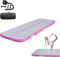 Tapis de gymnastique Airtrack pour enfants et adultes, tapis d'entraînement pour la salle de sport