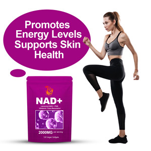 Cápsulas Veganas de NAD+ de Marca Privada con Urolithin A y NAD+ Liposomal y PQQ, Suplemento de NAD+ para la Producción de Energía Celular - Product Image 2