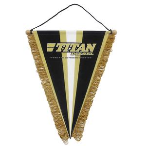 Bendera Mini Dekorasi Grosir, Spanduk Bergaris untuk Jendela, Bahan Satin, Bendera Pennant untuk Pertukaran, Spanduk Dinding Dua Sisi - Product Image 1