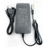 Pengisi daya baterai lithium 48V sepeda elektrik kualitas tinggi pengisi daya pintar daya penyimpanan energi 54.6V2A pengisi daya motor elektrik
