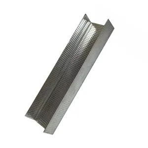 Drywall C Channel Metal Stud Track For Gypsum Board T Grid For Ceiling Frames