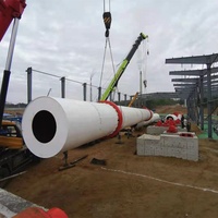 Ligne industrielle complète de fabrication de propellant en céramique HK-2.2x35m pour four rotatif, sable de fracturation pétrolière et frittage haute température