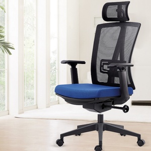 Chaise de bureau exécutive de haute qualité, entièrement en mesh, réglable, design moderne, ergonomique, pour les journées de travail intenses - Product Image 1