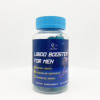 Complément Alimentaire Booster de Libido pour Hommes, le Plus Vendu par les FEO, Supplément d'Équilibre Hormonal, Gommes de Soutien Herbal pour la Libido