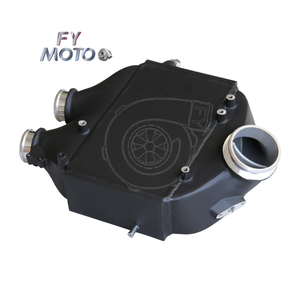 Intercooler di carica ad alte prestazioni <span class=keywords><strong>M</strong></span> per motore BMW M3 M4 S55 nero - Product Image 2