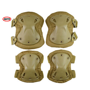 Coudières et genouillères tactiques de protection rembourrées à coque dure - Product Image 5