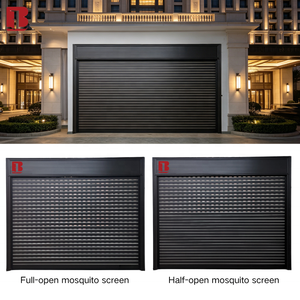 <span class=keywords><strong>Porte</strong></span> enroulable <span class=keywords><strong>de</strong></span> luxe Bolang en aluminium avec moustiquaire dissimulée en acier inoxydable 304, ventilée, respirante et antivol pour <span class=keywords><strong>garage</strong></span>, centre commercial et maison - Product Image 1