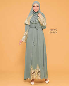 Low Price Salwar Luxurious Embroidered Kaftan <strong>Sarees</strong> Party Wear Wedding Kurta Sets for Women Muslim Dress Long Sleeve Abaya - Product Image 5