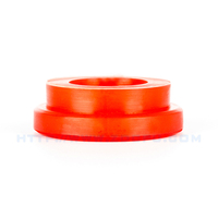 Rondelle à bride en caoutchouc moulé sur mesure (nitrile, NBR, EPDM, silicone)