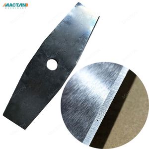 Cuchilla de desbrozadora de 255 mm y 2 dientes, cabezal de corte manual de aleación compatible con podadoras de mochila/lateral. - Product Image 1