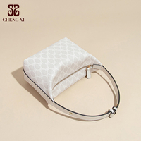 Sac Repas Polyvalent et Chic, de Haute Qualité, en Forme de Corne, Petit Fourre-Tout Pratique pour Femme, Sac à Main Tressé Élégant