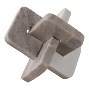 Scultura Decorativa in Marmo a Nodo per Casa, Ufficio, Bagno - Design Artistico Contemporaneo - Product Image 2