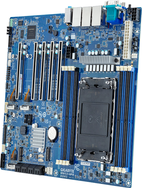 MW53-HP0 New ATX Workstation Motherboard Intel Xeon W-3400/W-2400 LGA4677 W790 8xDDR5 4-Channel PCIe5.0 SATA