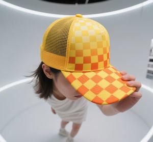 Gorra de béisbol deportiva estructurada personalizada de fábrica con 5 paneles, impresión digital, sublimación de algodón común Sky - Product Image 6