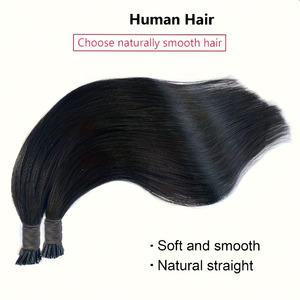 <span class=keywords><strong>Extension</strong></span> per <span class=keywords><strong>capelli</strong></span> umani Remy vergini al 100% <span class=keywords><strong>con</strong></span> punta Nano a doppia trama, colori personalizzabili, consegna rapida, disponibili ordini campione - Product Image 2