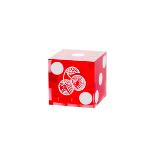 19mm Acrylic Kiểm Toán nhựa trong suốt Casino precisions Dot <span class=keywords><strong>DICE</strong></span> với cạnh Casino trò chơi xúc xắc trò chơi thiết lập - Product Image 3