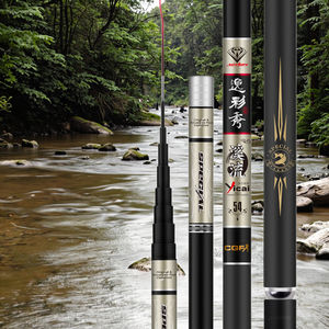 <span class=keywords><strong>Canne</strong></span> à pêche ultra-légère à main courte et dure de 60g avec poignée en liège pour la pêche en eau douce - Product Image 5