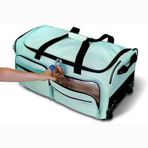 Échantillon Gratuit : Sac de Voyage Pliable Grande Capacité 28 Pouces avec Porte-Vêtements – Idéal pour la Danse et les Bagages - Product Image 1