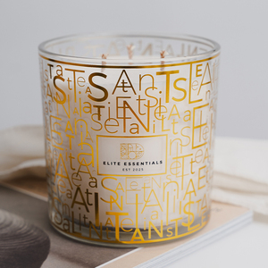 AIKUN Luxury Soy Wax Label Custom Fragrance Scented Candles for Home Decor Spa Meditation Wedding Room - Product Image 3