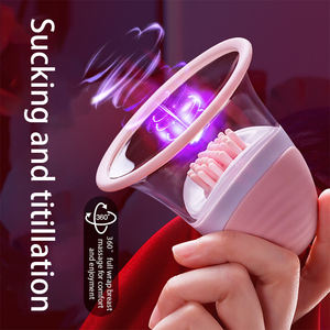 Dua beban lidah sedot payudara Perbesar pijat hisap puting hisap berputar stimulasi payudara <span class=keywords><strong>Vibrator</strong></span> mainan seks untuk wanita - Product Image 3