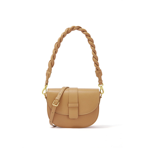 กระเป๋าหนังแท้ LOUIS LEVANE 2022 รุ่น Saddle Bag แฟชั่นหรูหรา ดีไซน์เนอร์ กระเป๋าถือผู้หญิง ปิดด้วยแม่เหล็ก พกพาสะดวก - Product Image 3