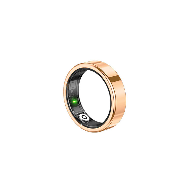 Women's Smart Ring with Counter Function Sports Monitoring IP68 Waterproof Wireless Charging Compatible with Android IOS Systems