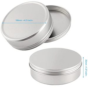 Boîte en métal vide de 6 oz (200 ml) en aluminium - Product Image 2