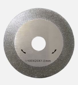 Lames de scie diamantées de qualité industrielle à haute efficacité OEM 100 x 20 x 1 mm, disques de coupe pour verre, <span class=keywords><strong>carrelage</strong></span>, porcelaine, outil rotatif <span class=keywords><strong>Dremel</strong></span> - Product Image 5