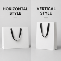 Sacs en papier personnalisés en gros, boîtes en papier kraft, sacs cadeaux, sacs de shopping, emballages, sacs en papier kraft pour la restauration rapide avec poignée