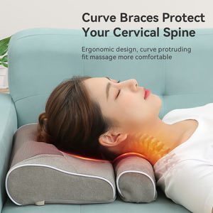 Bantal pijat memijat 3D Upgrade 2025, dengan 45 ℃ terapi panas untuk leher bahu bantal pijat relaksasi otot - Product Image 4