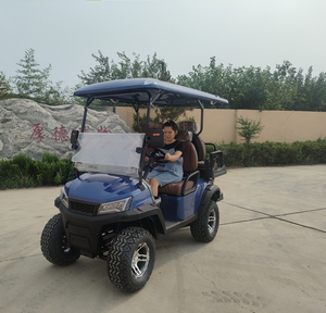 Voiture de golf <span class=keywords><strong>4x4</strong></span> 72V de luxe, 4 <span class=keywords><strong>places</strong></span>, scooter électrique rapide, 4 roues motrices, roues non homologuées pour la route, livraison gratuite, importé de Chine - Product Image 3