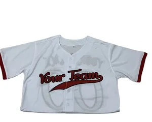 Venta al por Mayor de Camisetas de Béisbol Nuevas de Alta Calidad, Bordadas, Modelos Más Vendidos, Transpirables, Antibacterianas, de Secado Rápido, Tallas Grandes, Deportivas - Product Image 1