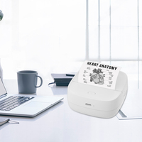 Imprimante portable, mini imprimante thermique pour reçus et étiquettes, avec option d'impression sans fil