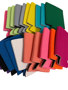 Enfriador de Latas de Neopreno Personalizable - Aislado, Plegable, Color Sólido con Logotipo Personalizado - Regalos, Pedidos al por Mayor - Product Image 4