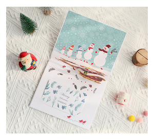 Tarjeta de felicitación de Navidad para hombre mayor, tarjeta de felicitación con sobre 3d, nuevo diseño - Product Image 4