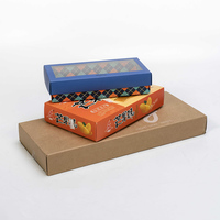 Boîte cadeau en carton rigide pliable personnalisable, revêtement UV, laminage mat, gaufrage, paillettes, couleur personnalisée, emballage e-commerce