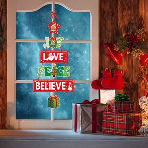 Décoration <span class=keywords><strong>de</strong></span> porte <span class=keywords><strong>de</strong></span> <span class=keywords><strong>Noël</strong></span>, panneau <span class=keywords><strong>de</strong></span> porte d'entrée pour les fêtes d'hiver, pour <span class=keywords><strong>Noël</strong></span>, le Nouvel An, les fêtes, intérieur, <span class=keywords><strong>extérieur</strong></span>, porche, ornement <span class=keywords><strong>de</strong></span> ferme - Product Image 4