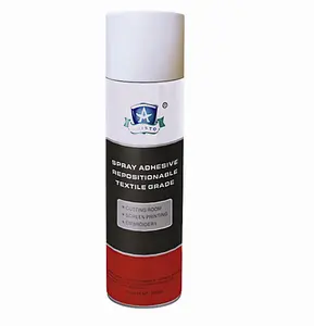 Aristo Textile Spray Adhésif pour Emballage et Travail du Bois Tissu Colle avec Haute Adhérence